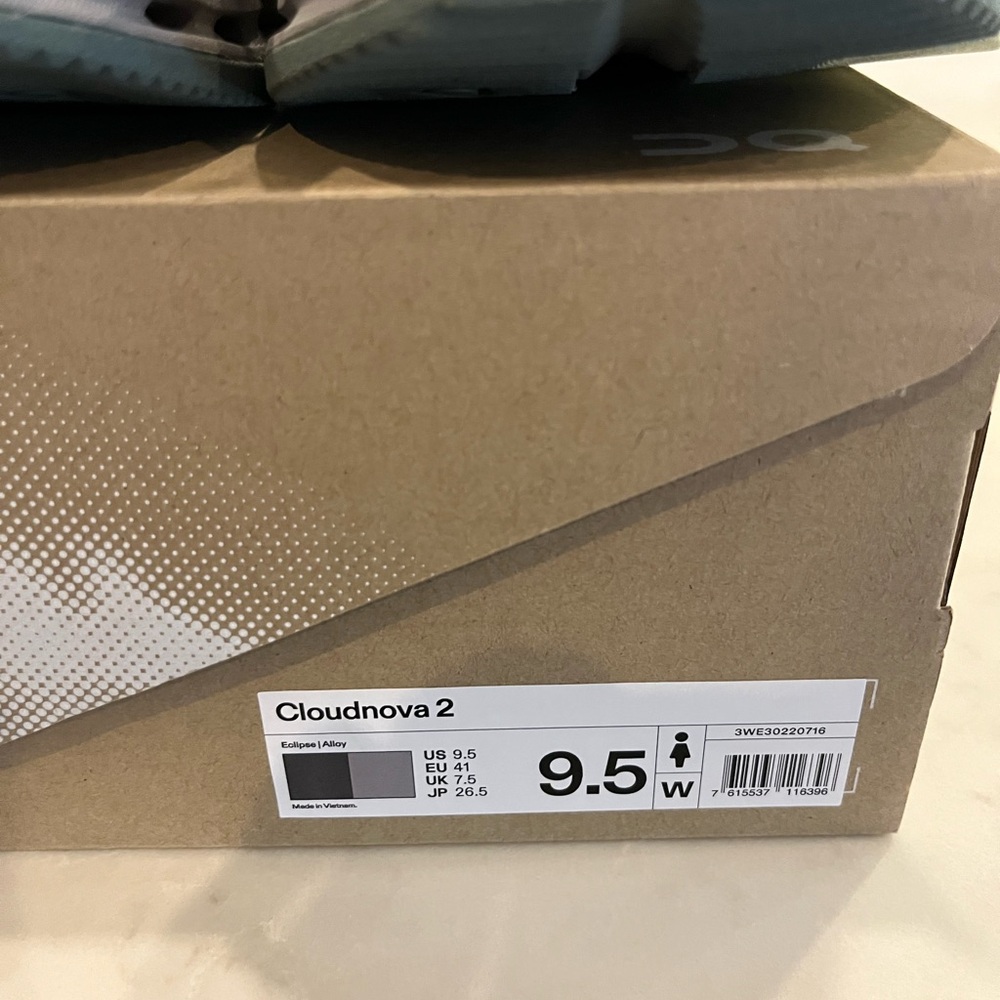 On Running Womens Cloudnova2 - worn 1x- No signs at all of wear . Original box! - Picture 2 of 4
